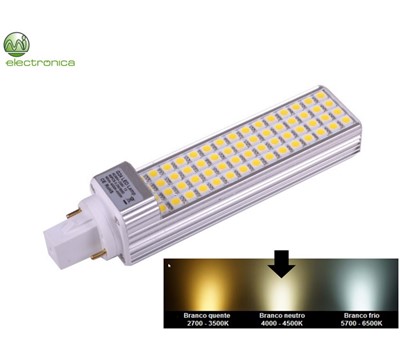 LAMPADA LED PLC G24 13W 1250LM 4000K